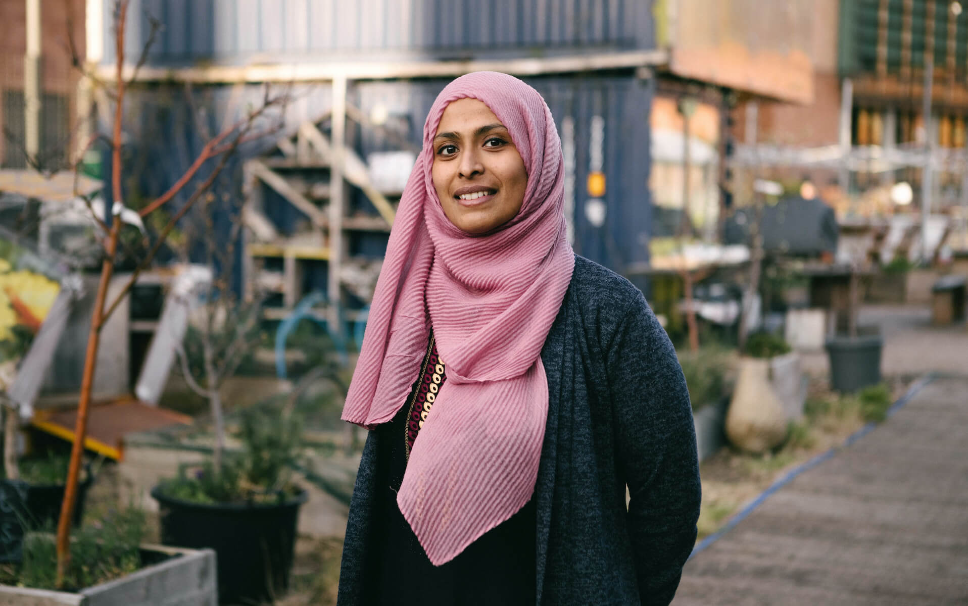 Salina Khatun, the founder of Read and Play